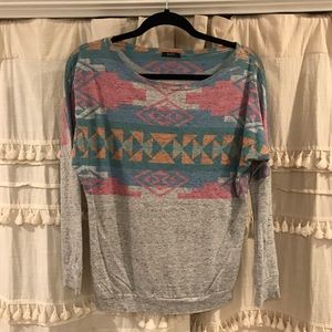 Tribal light sweatshirt